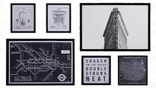 Save Some Green On This Black & White Wall Art From Amazon